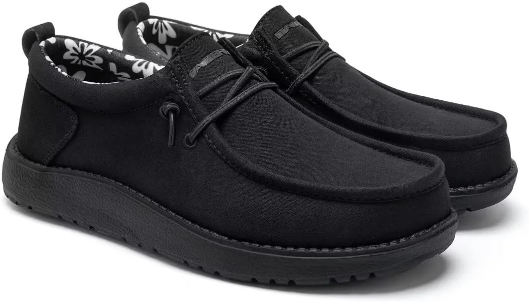 ITAZERO Wide Shoes for Women,Wide Walking Shoes for Women Slip On Loafer with Arch Support,Diabetic Women's Shoes Wide Width