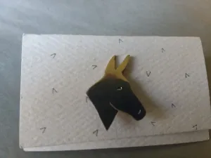 Jewelry - Lapel Pin - Mule head pin
