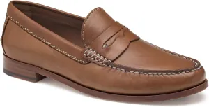 Johnston & Murphy Men’s Baldwin Penny Shoes – Men’s Dress Shoes, Leather Moccasin Shoes, Dress Shoes for Men, Durable Rubber Sole & Cushioned Footbed, Men’s Penny Loafers