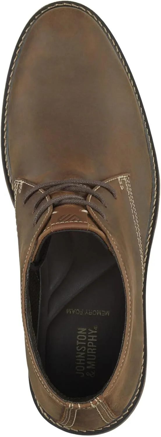 Johnston & Murphy Men's Kipton Chukka Casual Lace-Up Boot