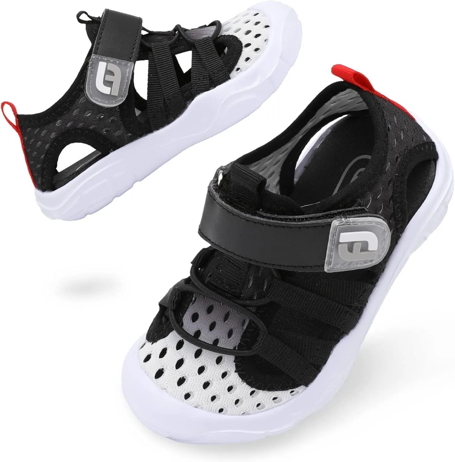 JOINFREE Toddler Boys Girls Water Shoes Breathable Qucik Dry Sport Beach Sandals Lightweight Barefoot Flexible
