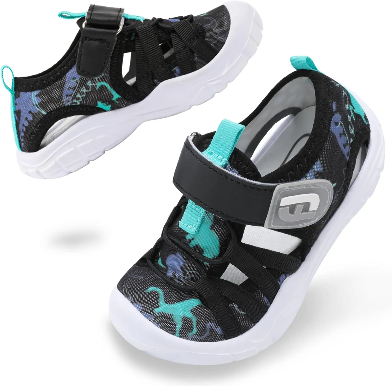 JOINFREE Toddler Boys Girls Water Shoes Breathable Qucik Dry Sport Beach Sandals Lightweight Barefoot Flexible