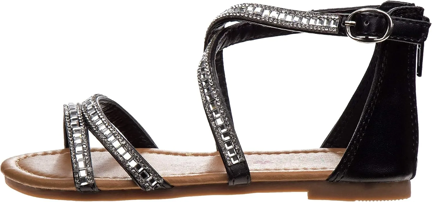 Josmo Girl's Sydney Flat Sandal