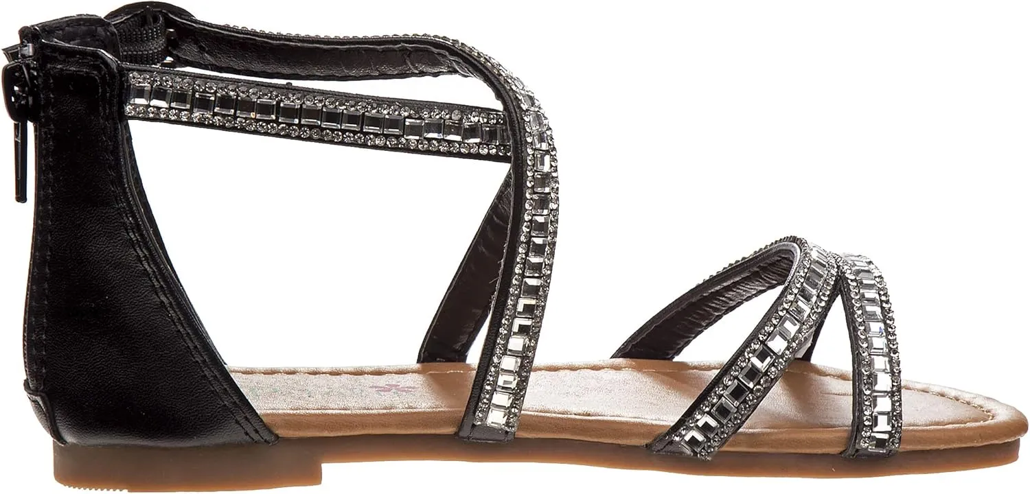 Josmo Girl's Sydney Flat Sandal