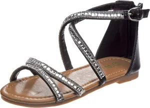 Josmo Girl's Sydney Flat Sandal
