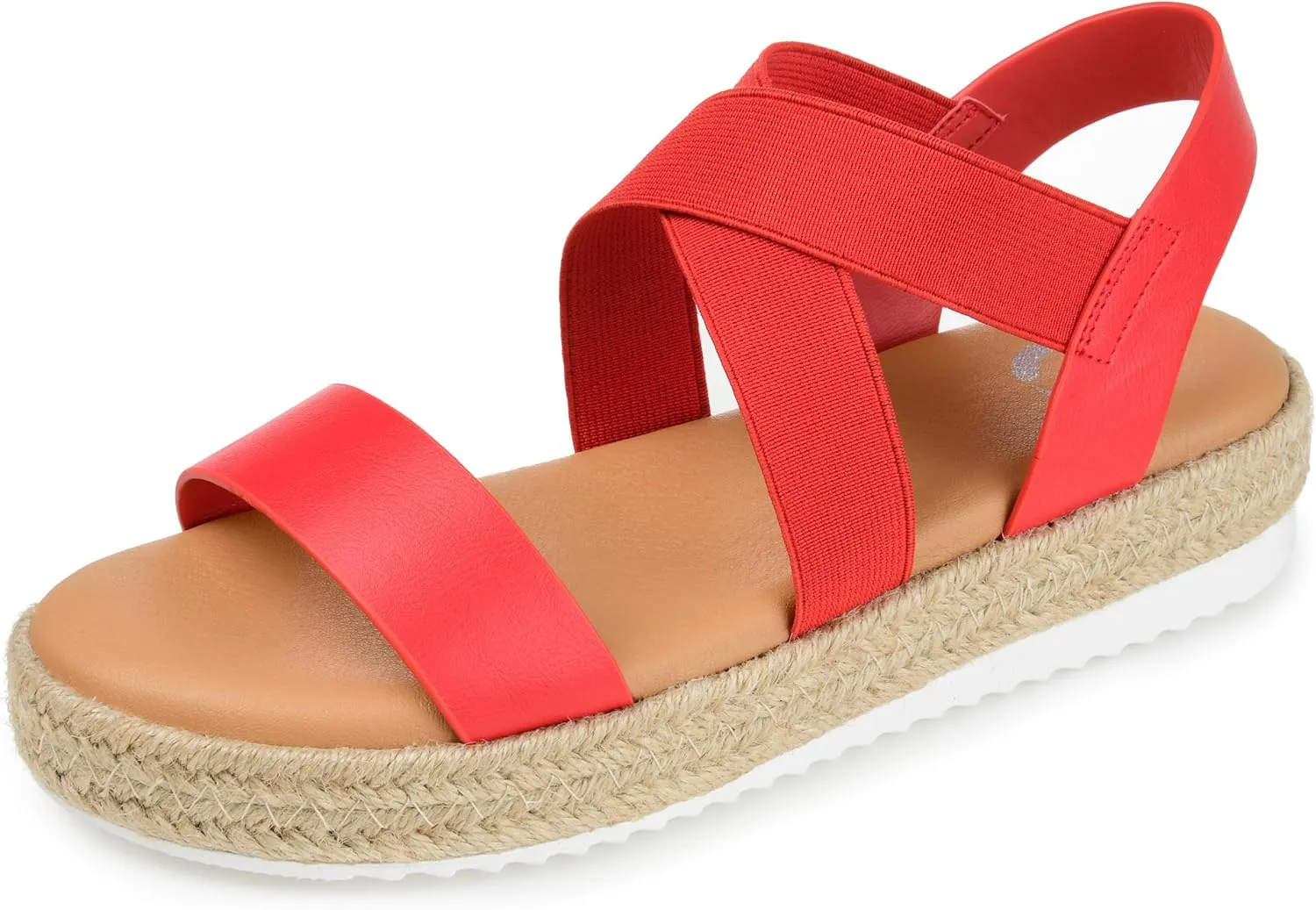 Journee Collection Women's Caroline Wedge Sandal