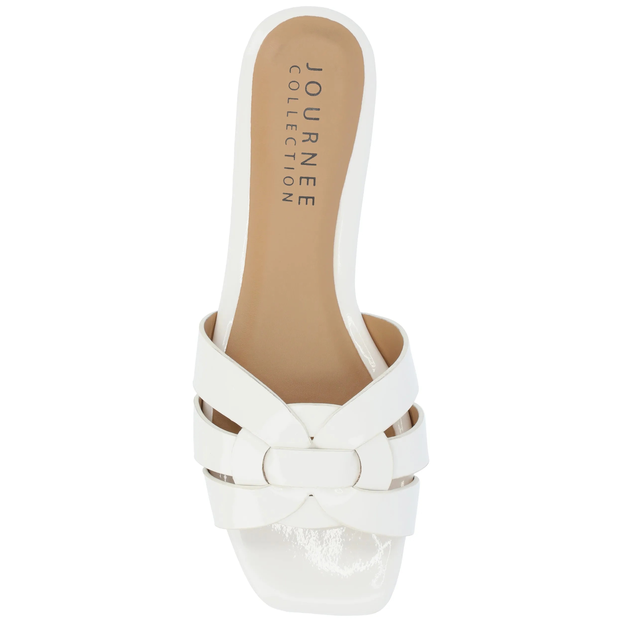 Journee Womens Arrina Flat Sandals