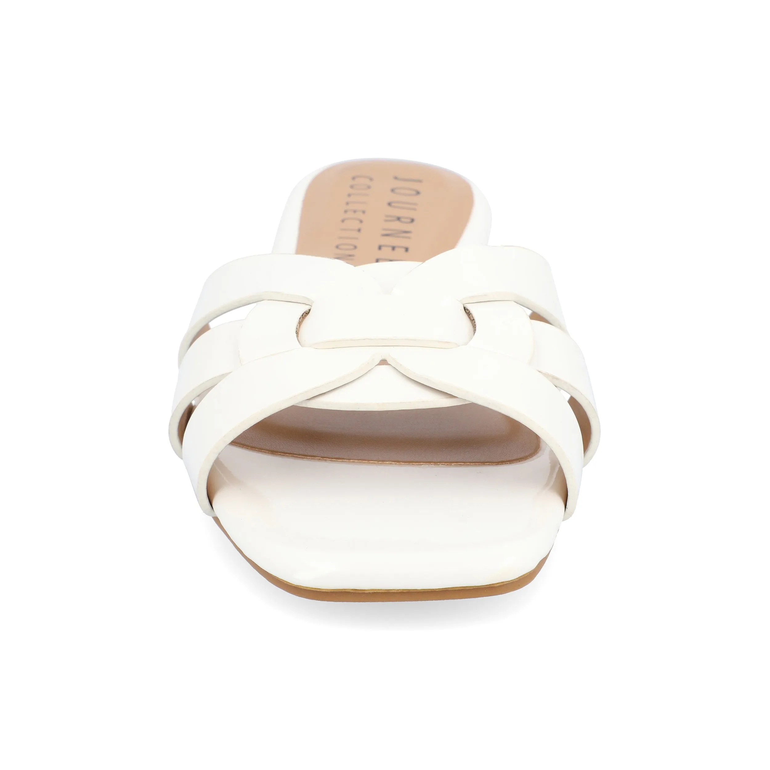 Journee Womens Arrina Flat Sandals
