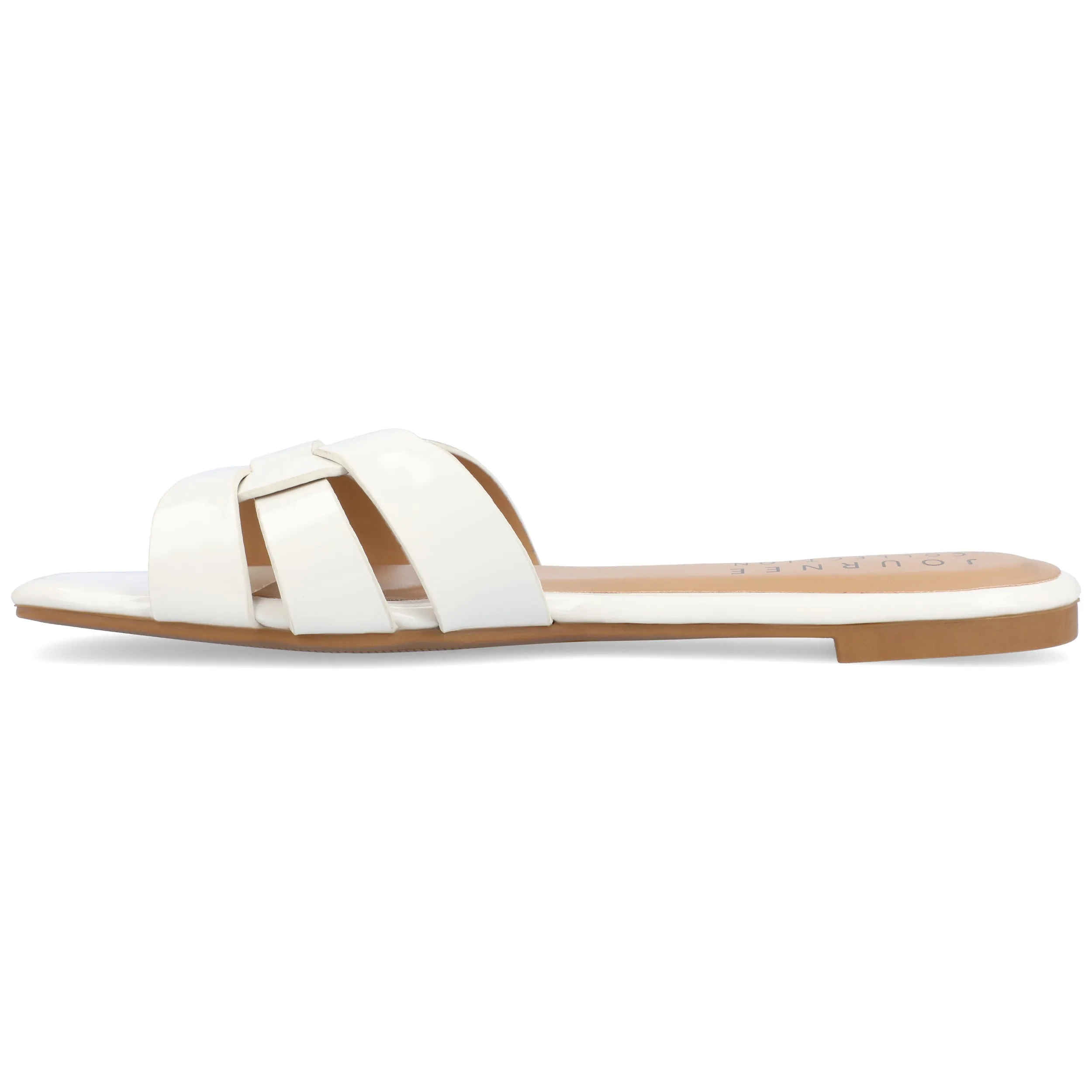 Journee Womens Arrina Flat Sandals