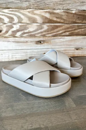 Juliet Slip On Sandal in Mink