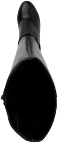 Karen Scott Hanna Wide-Calf Dress Boots, Women's Shoes, Black, 9M Wide Calf