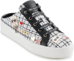 Karl Lagerfeld Paris Women's Cushioned Insole Everyday Cambria-Sneaker Mule