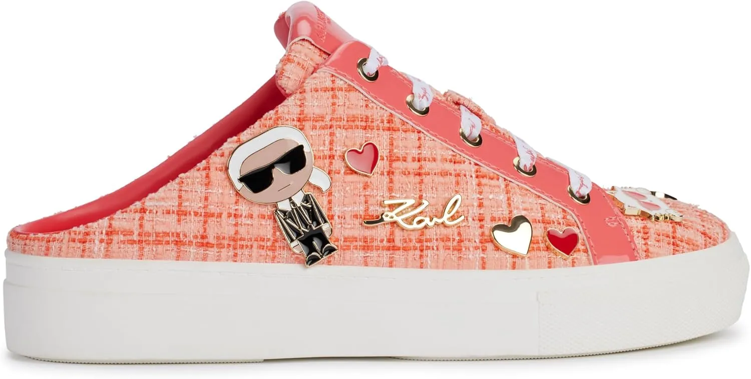 Karl Lagerfeld Paris Women's Cushioned Insole Everyday Cambria-Sneaker Mule