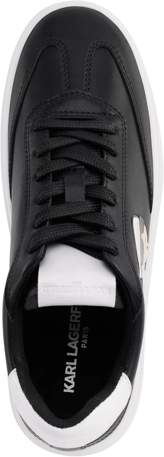 Karl Lagerfeld Paris Women's Cushioned Insole Everyday Sumava-Lace Up Sneaker