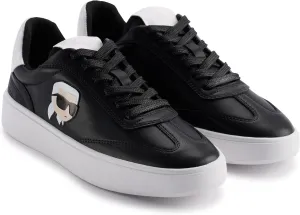 Karl Lagerfeld Paris Women's Cushioned Insole Everyday Sumava-Lace Up Sneaker