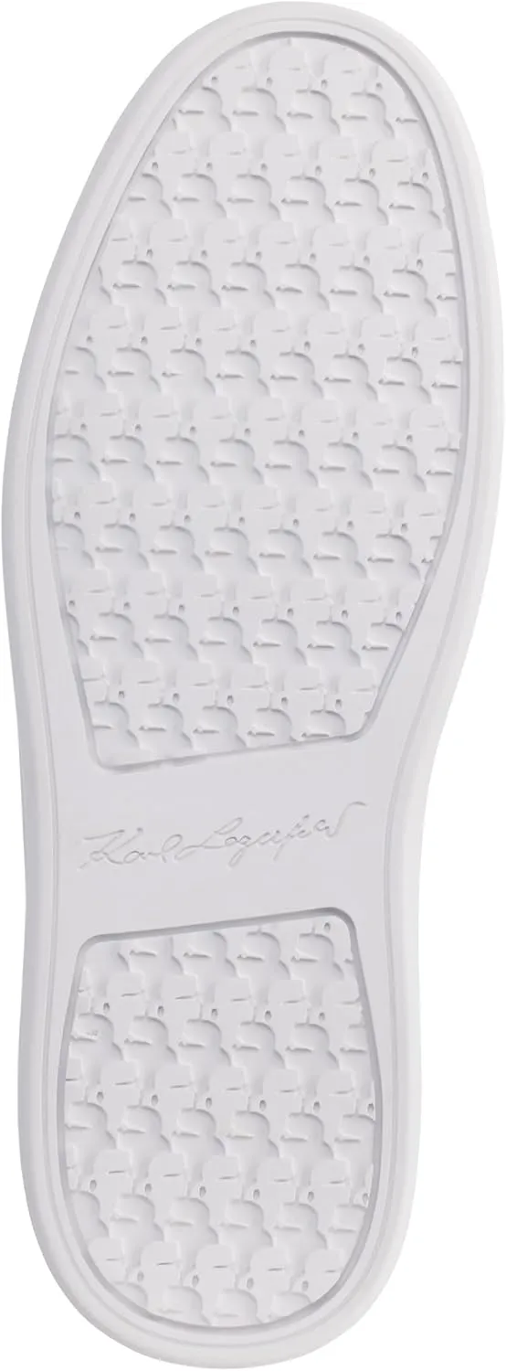 Karl Lagerfeld Paris Women's Cushioned Insole Everyday Sumava-Lace Up Sneaker