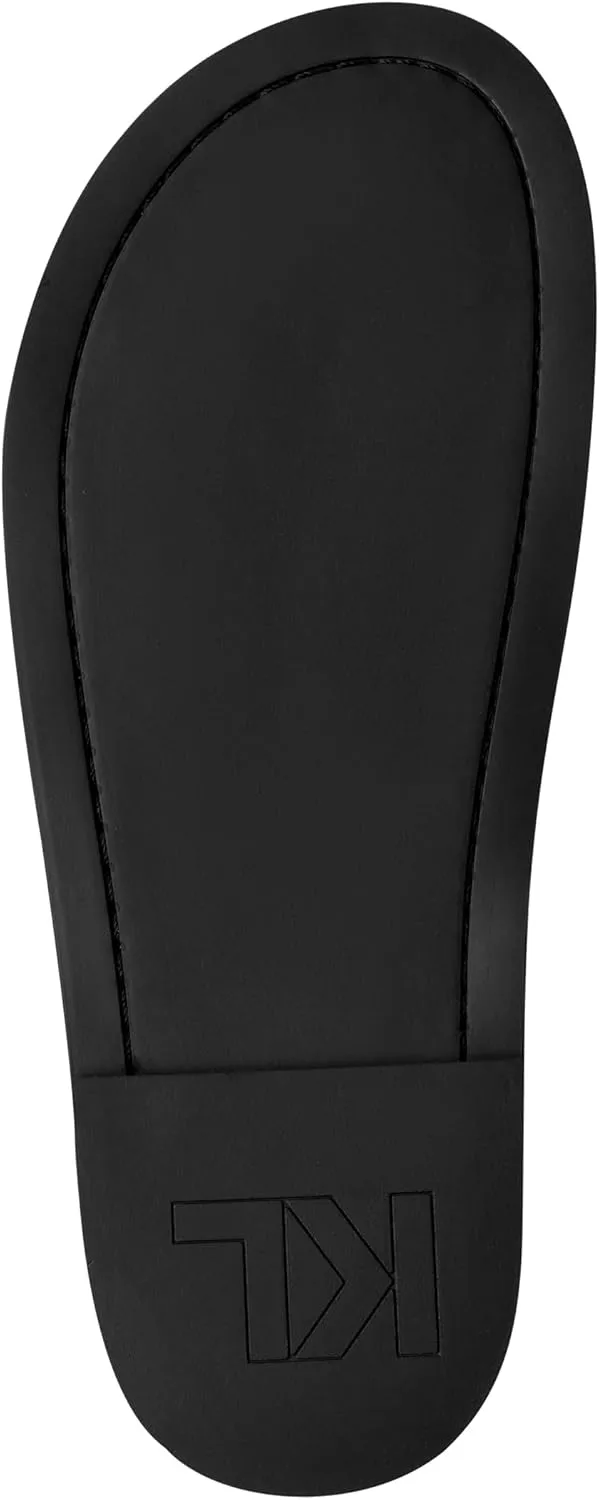 Karl Lagerfeld Paris Women's Everyday Cushioned Insole Vadyn-Flat Mule Slide Sandal