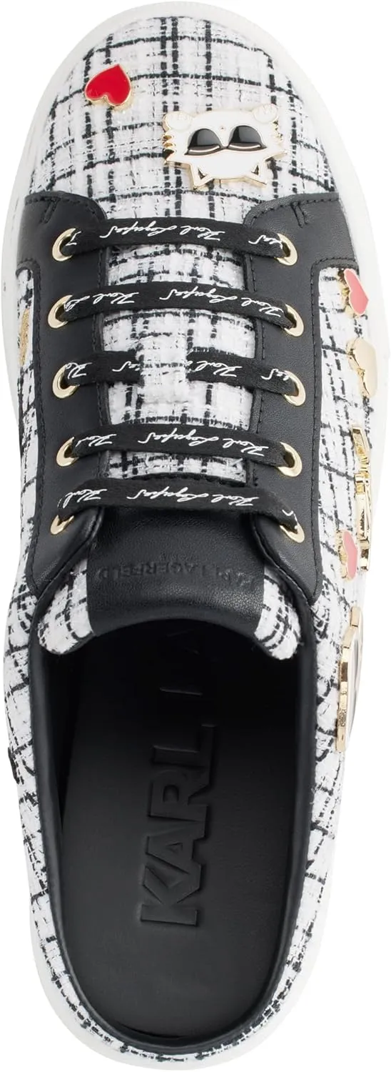 KARL LAGERFELD Women's Cushioned Insole Everyday Cambria-Sneaker Mule