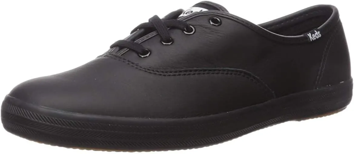 Keds Women's Champion Leather Lace Up Sneaker