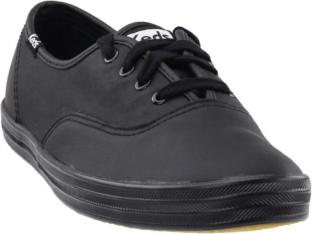 Keds Women's Champion Leather Lace Up Sneaker