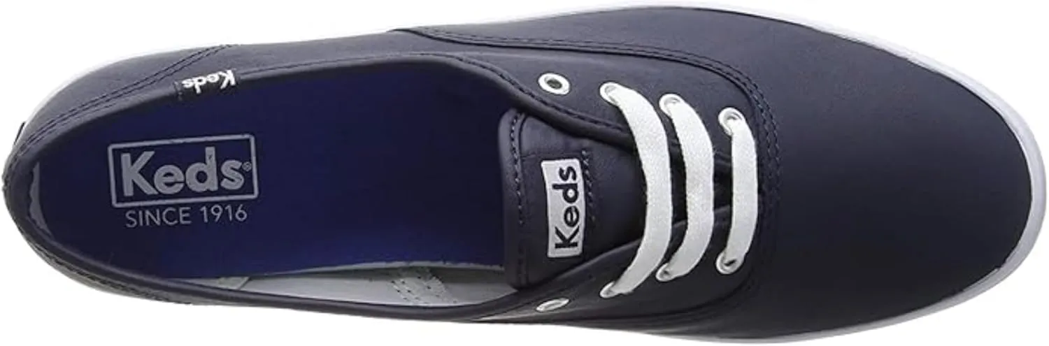 Keds Women's Champion Leather Lace Up Sneaker