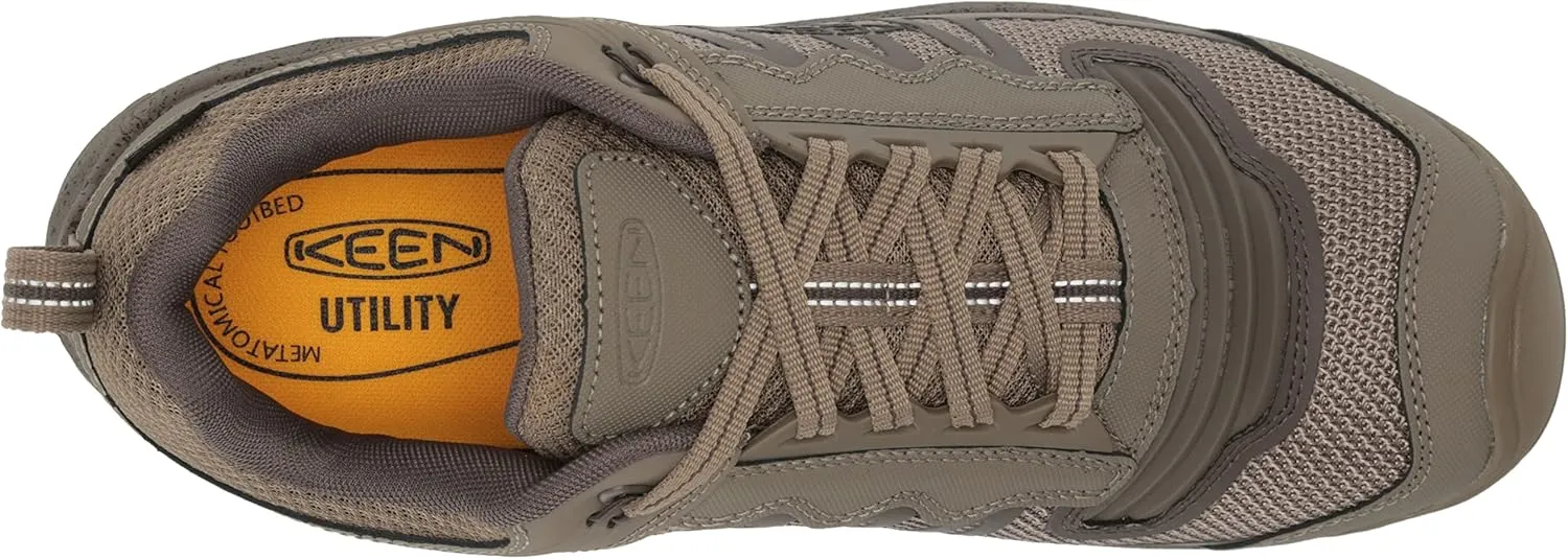 KEEN Utility Men's Reno Low Height Soft Toe Flexible Waterproof Athletic Work Shoe