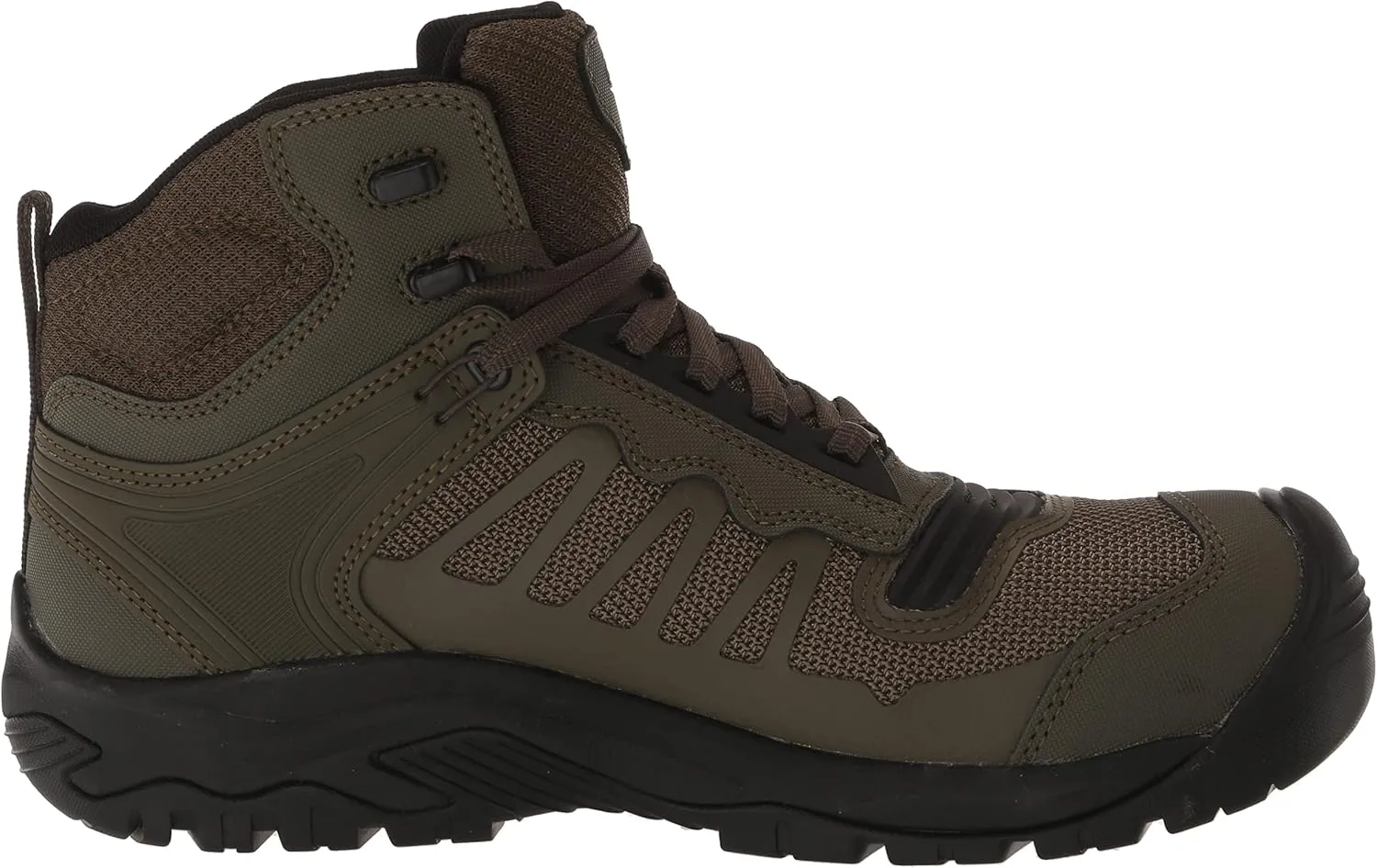 KEEN Utility Men's Reno Mid Height Composite Toe Flexible Waterproof Athletic Work Boots