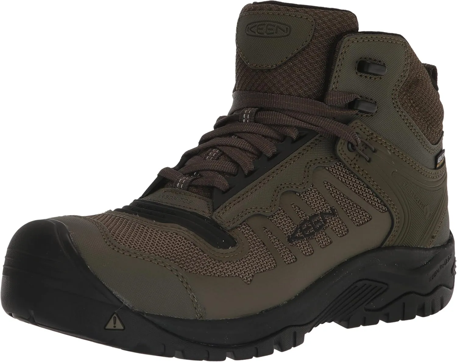 KEEN Utility Men's Reno Mid Height Composite Toe Flexible Waterproof Athletic Work Boots