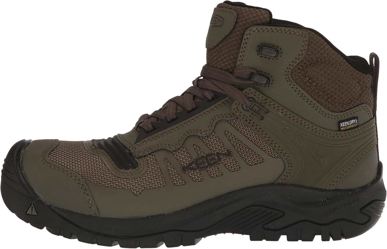 KEEN Utility Men's Reno Mid Height Composite Toe Flexible Waterproof Athletic Work Boots