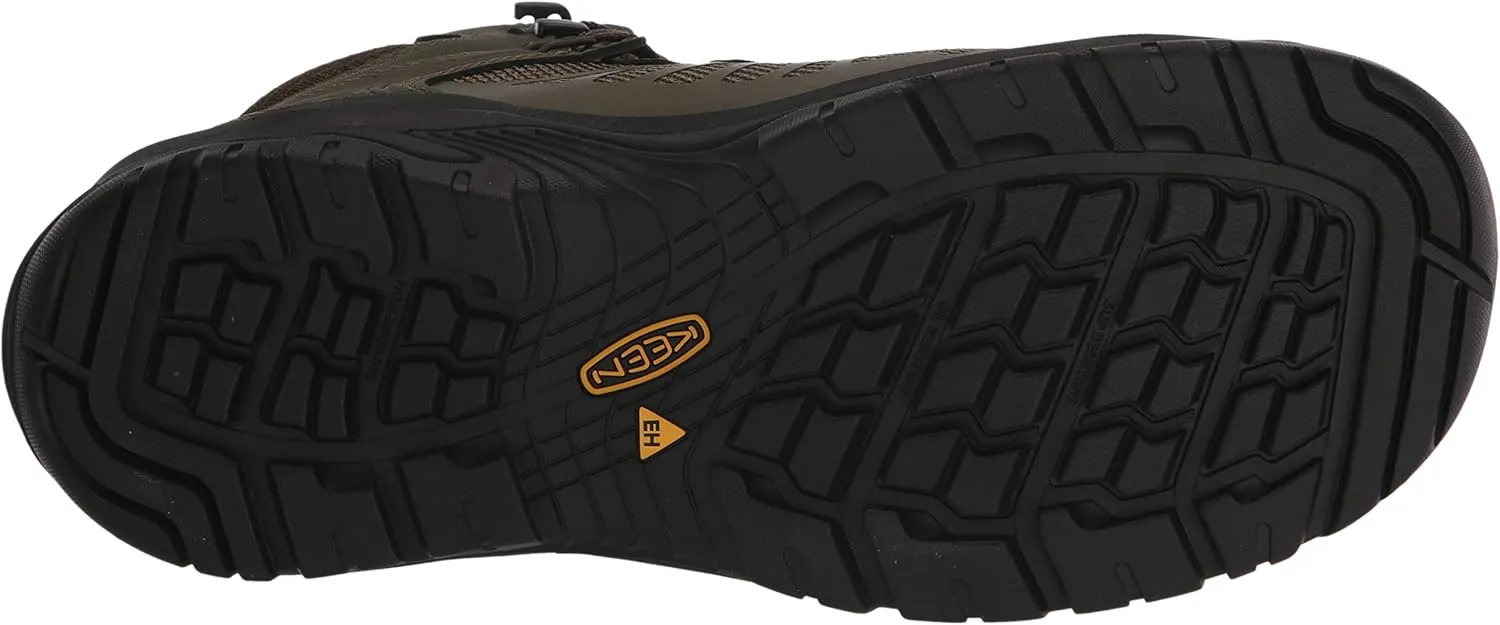 KEEN Utility Men's Reno Mid Height Composite Toe Flexible Waterproof Athletic Work Boots