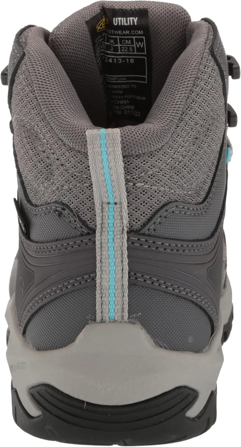 KEEN Utility Women's Reno Mid Height Composite Toe Flexible Waterproof Athletic Work Boot