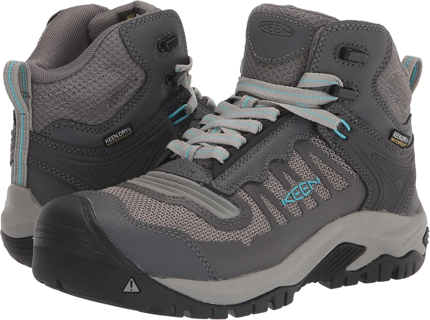 KEEN Utility Women's Reno Mid Height Composite Toe Flexible Waterproof Athletic Work Boot