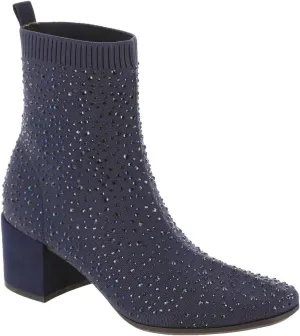 Kenneth Cole REACTION Rida Stretch Jewel Women's Boot, 7 B(M) US, Navy