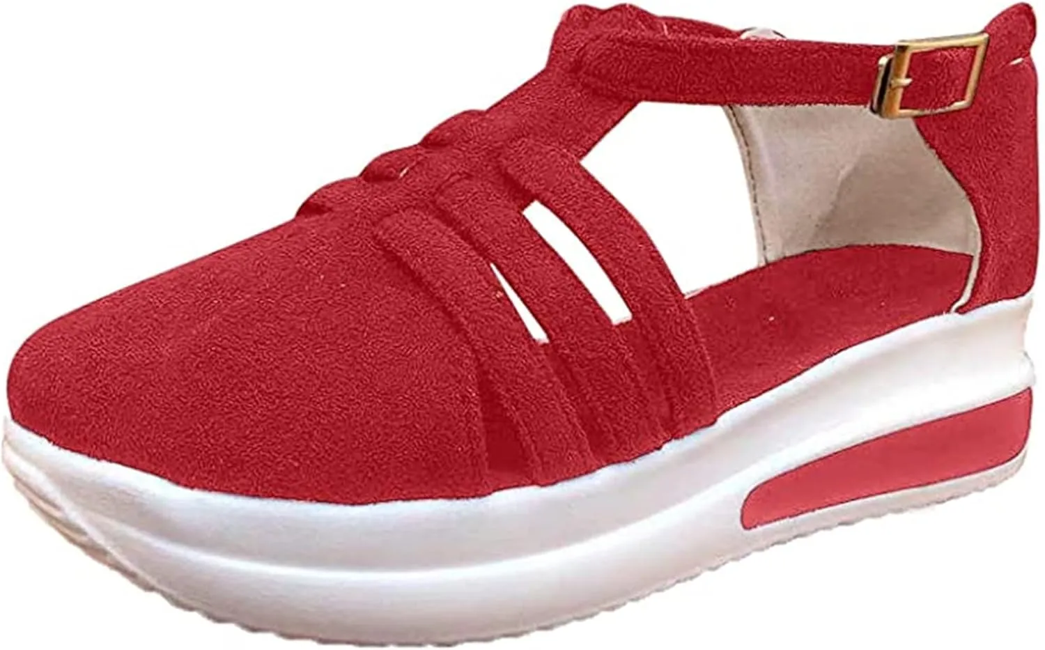 Ladmiple Shoes For Women Sneakers Slip Ons Memory Foam Comfort Walking Shoes Fashion Casual Summer Platform Flats Loafer