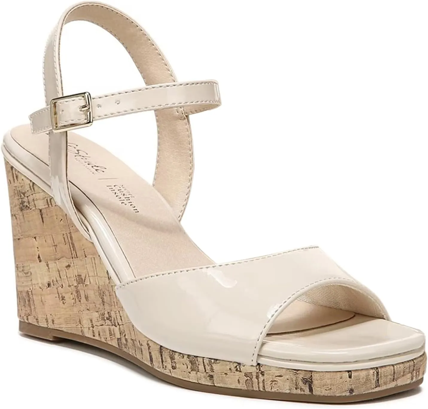 Lifestride Women's Island Time Strappy Wedge Sandal