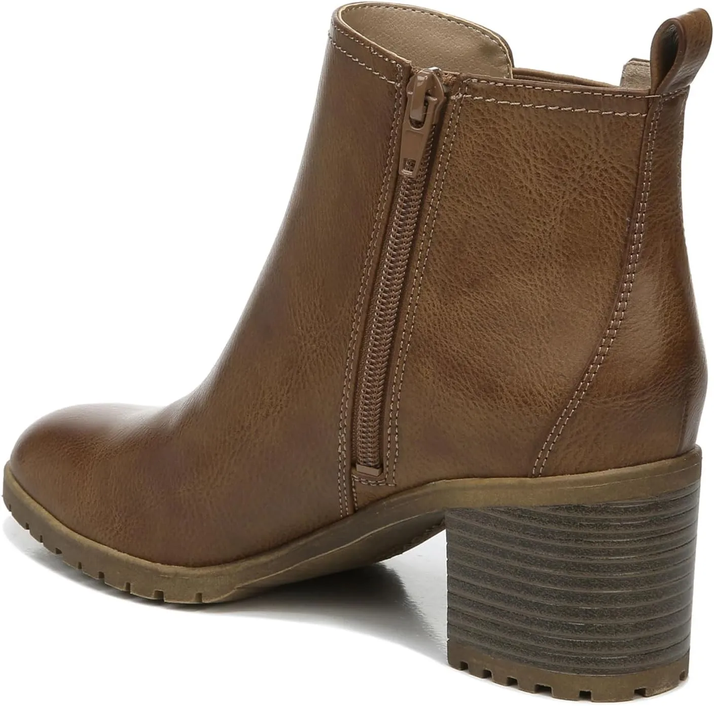 LifeStride Womens Mesa Ankle Boot Whiskey 9 M