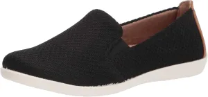 LifeStride Women's Next Level Slip-On Sneaker, Black, 10 Wide