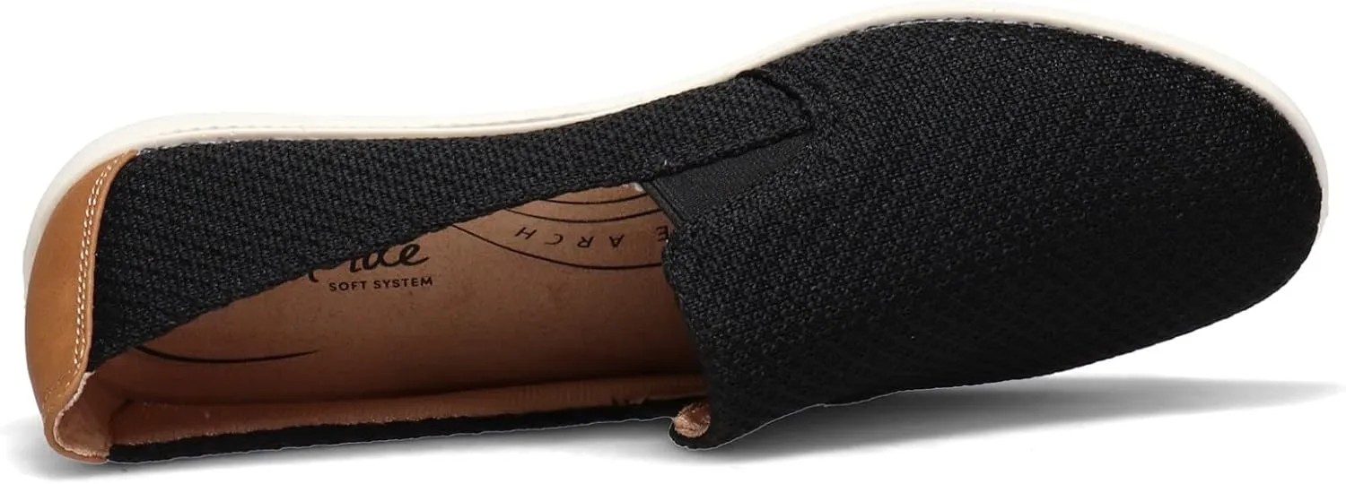 LifeStride Women's Next Level Slip-On Sneaker, Black, 10 Wide