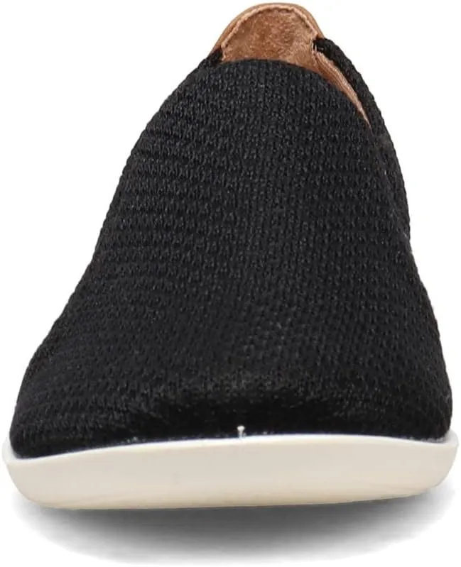 LifeStride Women's Next Level Slip-On Sneaker, Black, 10 Wide