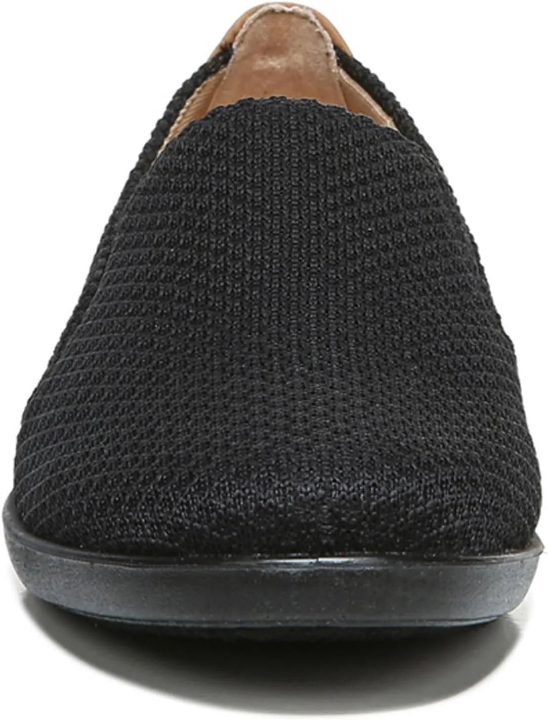 LifeStride Women's Next Level Slip-On Sneaker, Black/Black, 11 Wide