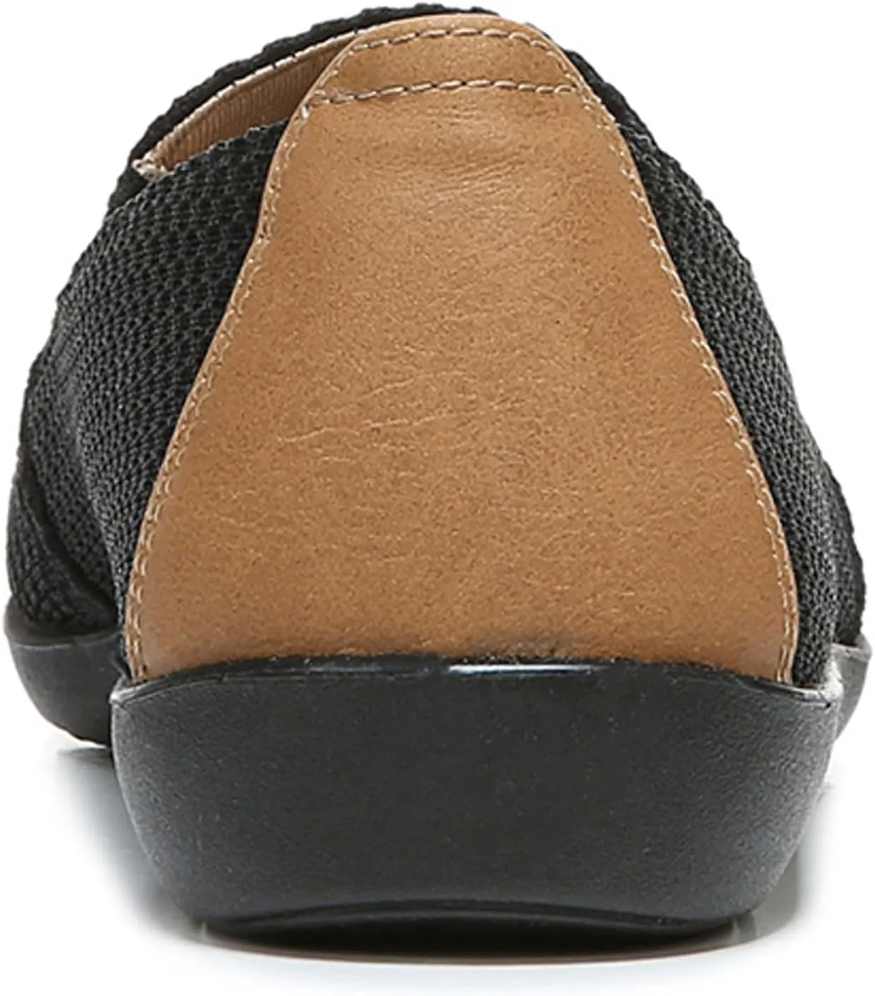 LifeStride Women's Next Level Slip-On Sneaker, Black/Black, 11 Wide