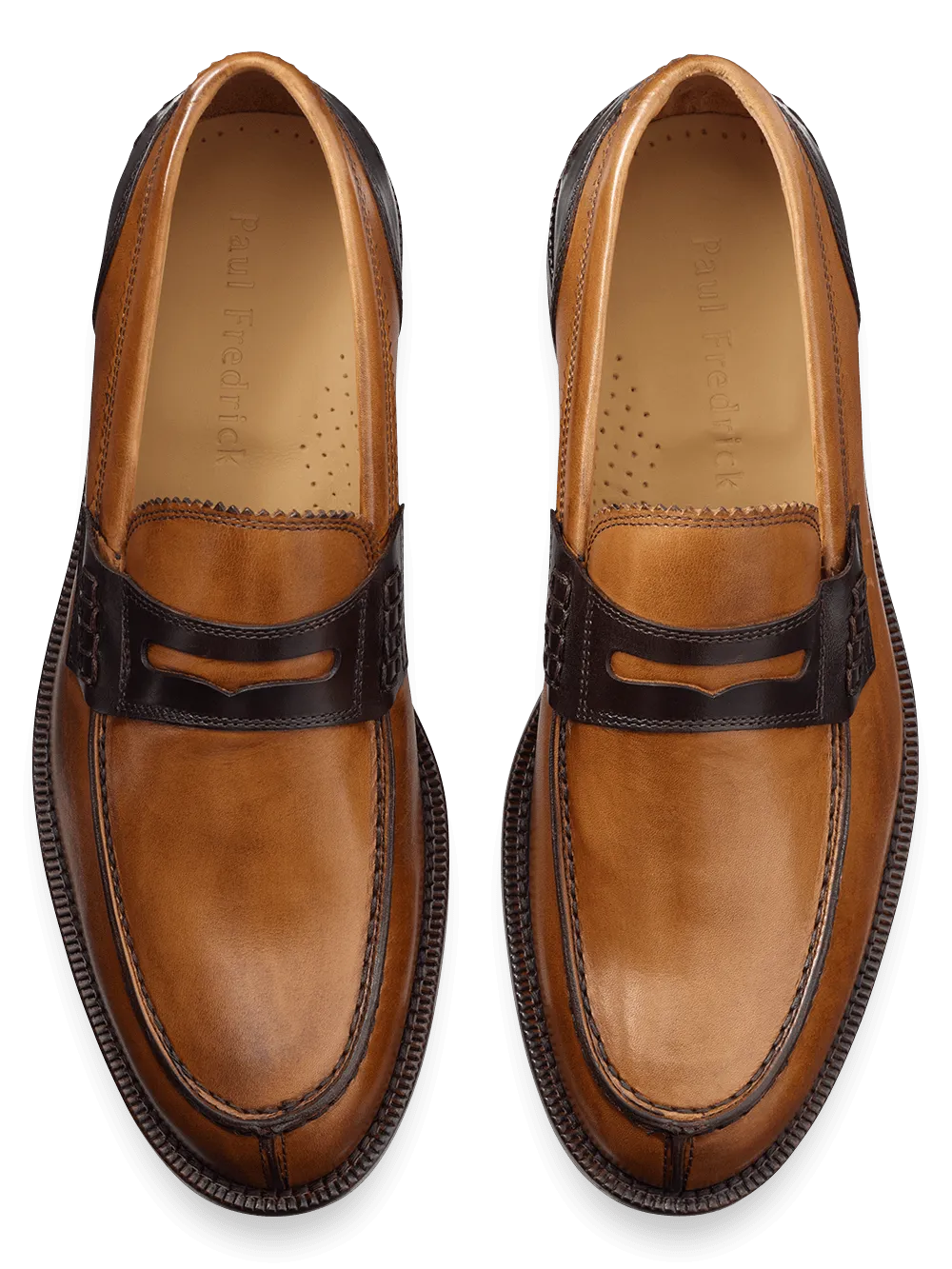 Maddox Penny Loafer - Tan/brown
