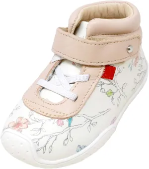 Marc Joseph New York Girl's Toddlers Baby Boys Leather Made in Brazil Floral Sneaker Loafer