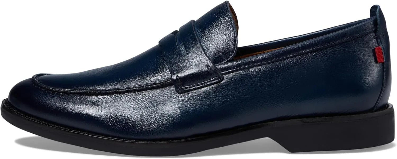 Marc Joseph New York Men's Casual Slip on Leather Penny Loafers