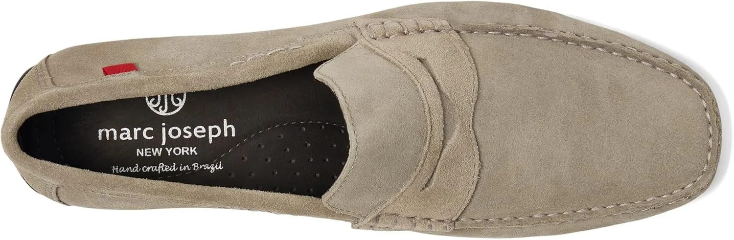 Marc Joseph New York Men's Leather Casual Slip On Penny Loafers