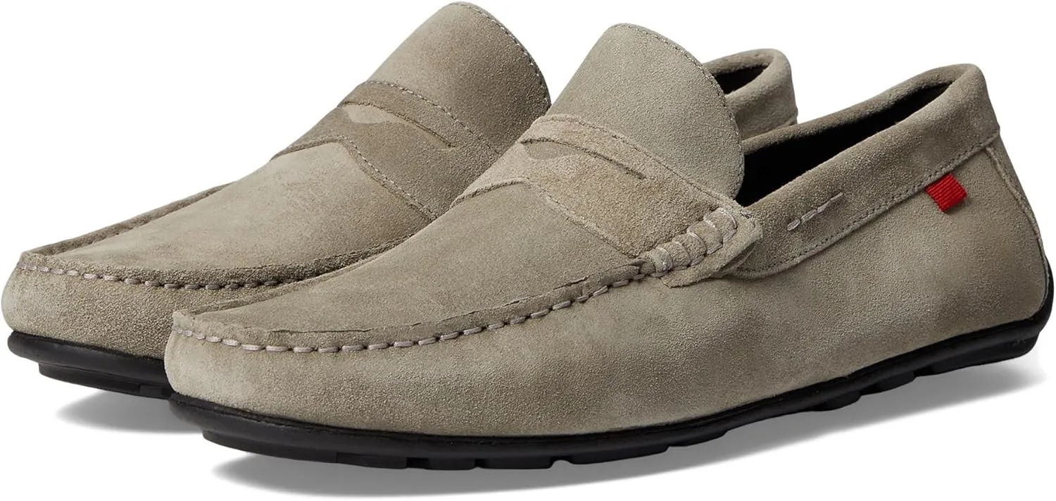 Marc Joseph New York Men's Leather Casual Slip On Penny Loafers