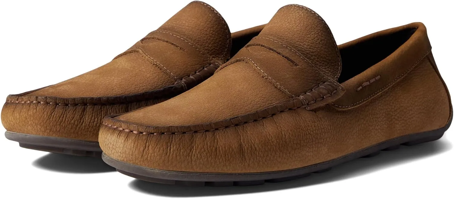 Marc Joseph New York Men's Leather Casual Slip On Penny Loafers
