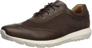 Marc Joseph New York Men's Leather Extra Lightweight Technology Fashion Wingtip Sneaker