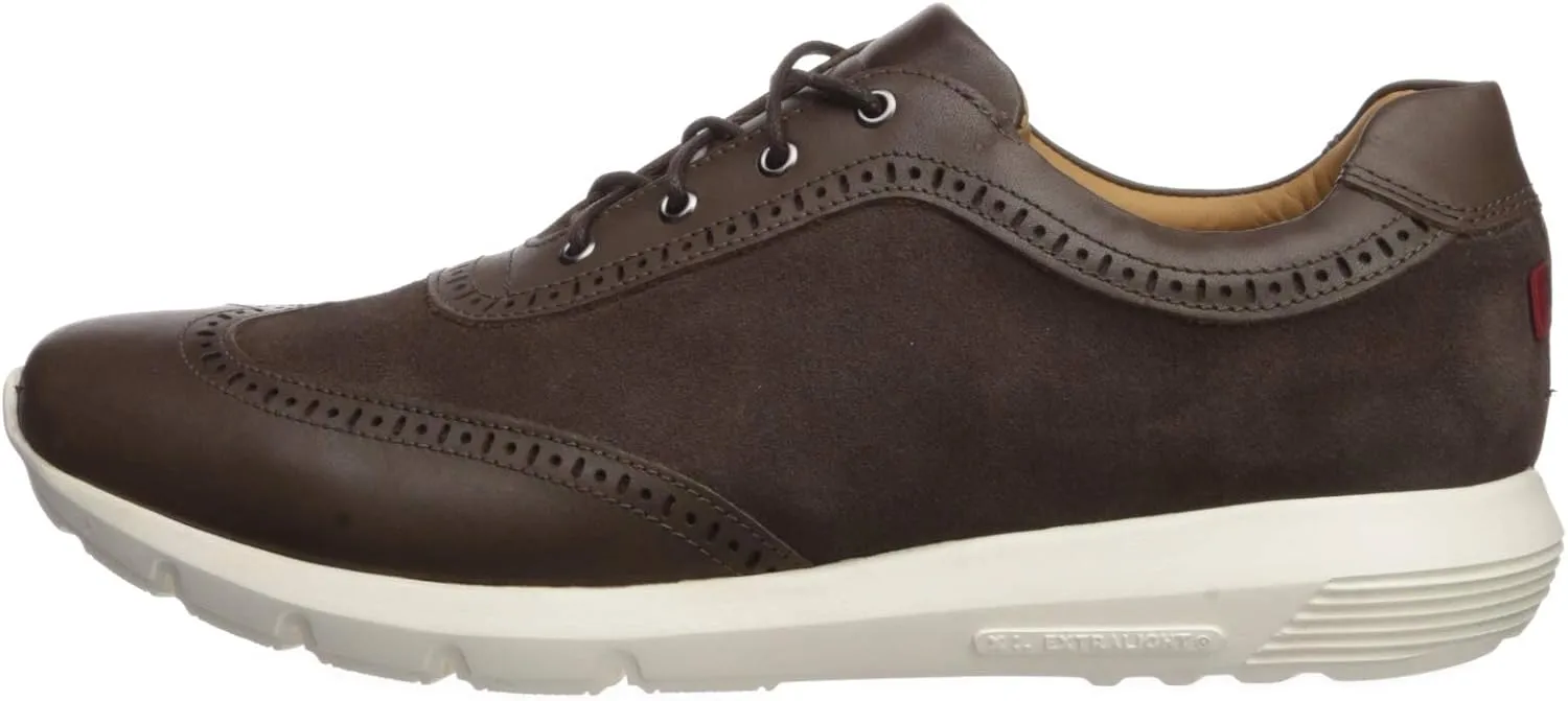 Marc Joseph New York Men's Leather Extra Lightweight Technology Fashion Wingtip Sneaker