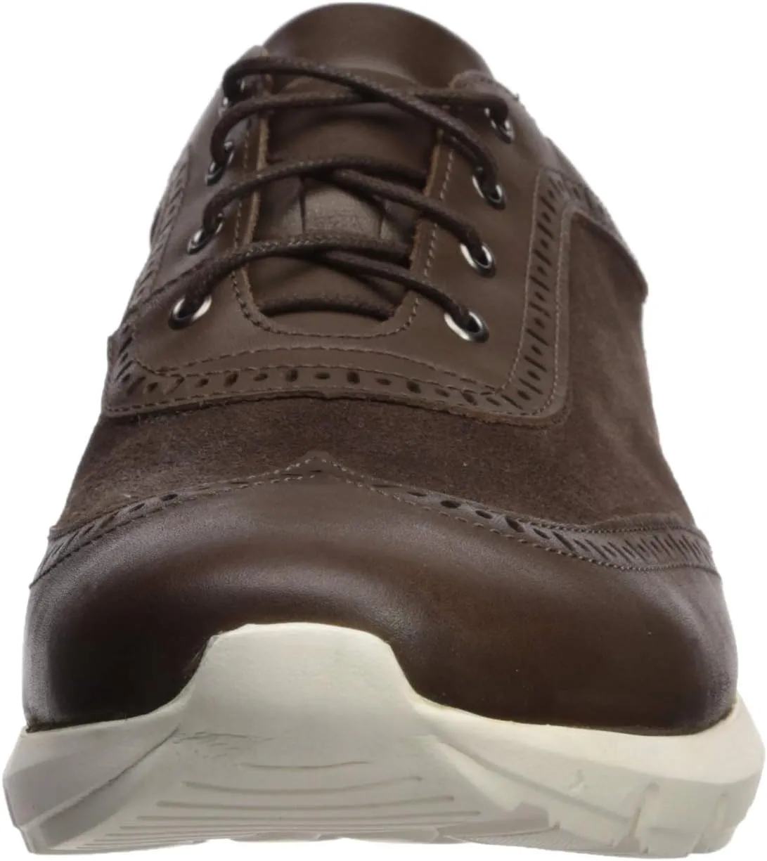 Marc Joseph New York Men's Leather Extra Lightweight Technology Fashion Wingtip Sneaker